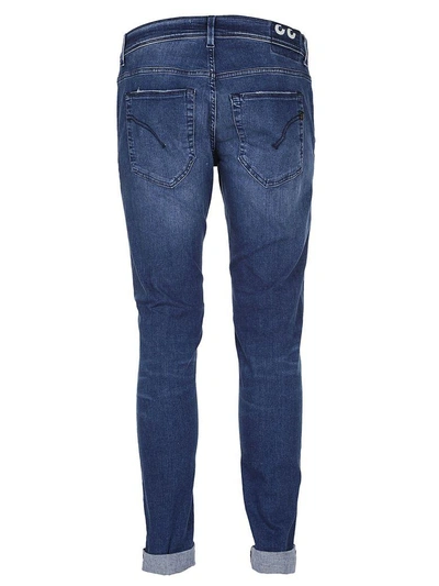 Shop Dondup Classic Jeans In Blue
