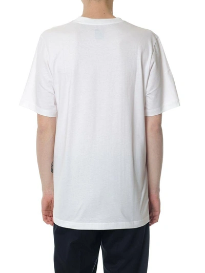 Shop Oamc Lumieres White Cotton T-shirt