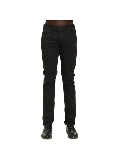 Shop Armani Jeans Pants Pants Men  In Black