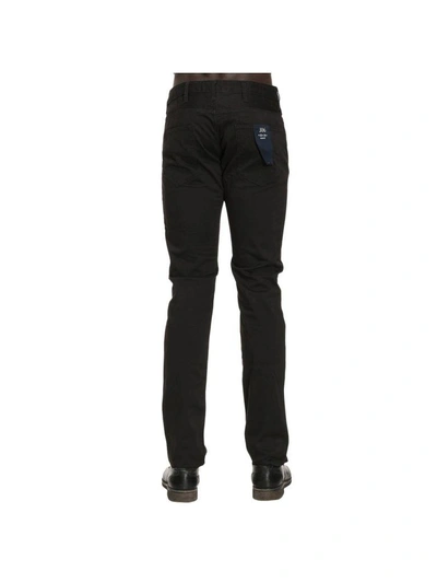 Shop Armani Jeans Pants Pants Men  In Black