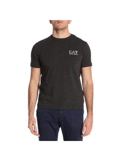 Shop Ea7 T-shirt T-shirt Men  In Charcoal