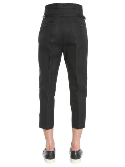 Shop Rick Owens Bolans Trousers In Nero