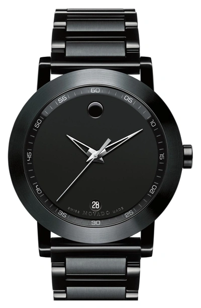 Shop Movado 'museum' Sport Watch, 42mm In Black