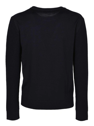 Jw Anderson J.w. Anderson Sweater With Patches In Navy | ModeSens