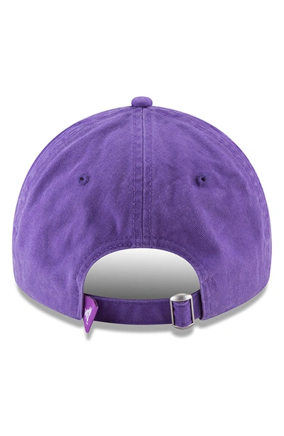 Shop New Era Collegiate Core Classic Baseball Cap - Purple In Tcu Horned Frogs