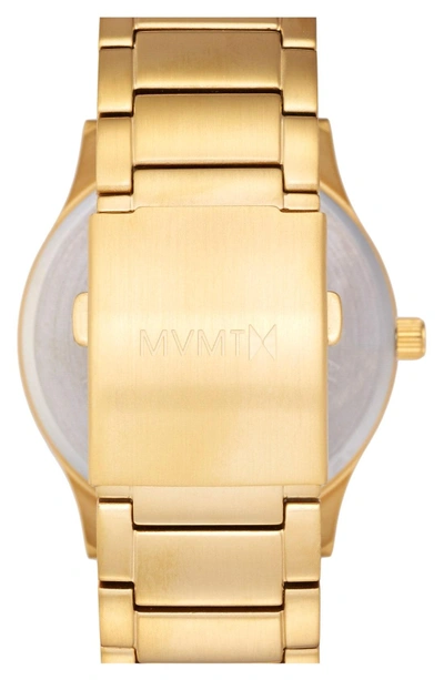 Shop Mvmt Bracelet Watch, 45mm In Gold/ Black