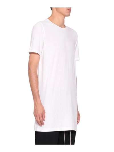 Shop Drkshdw Level Cotton T-shirt In Bianco