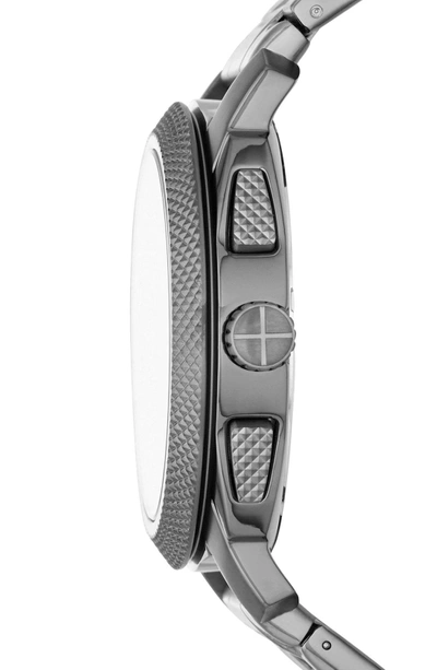 Shop Fossil 'machine' Chronograph Bracelet Watch, 45mm In Smoke