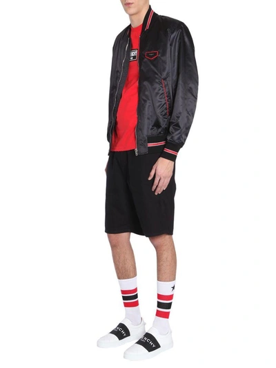 Givenchy Mc3 Drawstring Backpack In Nero