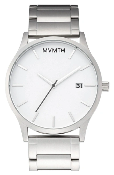 Shop Mvmt Bracelet Watch, 45mm In Steel/ Steel