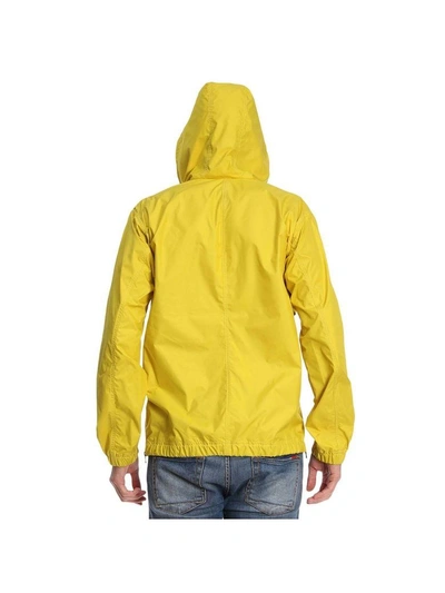 Shop Diesel Black Gold Jacket Jacket Men  In Yellow