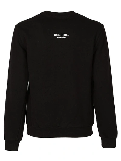 Shop Domrebel Sweatshirt In Black