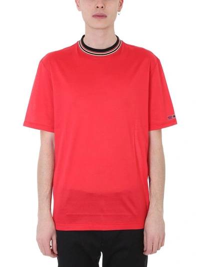 Shop Lanvin Red Cotton T-shirt