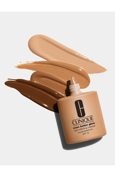 Shop Clinique Even Better Glow Light Reflecting Makeup Broad Spectrum Spf 15 - Sienna