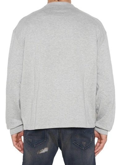 Shop Diesel Sweatshirt In Grey