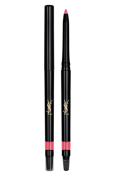 Shop Saint Laurent Dessin Des Levres Lip Liner Pencil In 14 Rose Coton