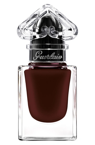 Shop Guerlain La Petite Robe Noire Nail Color - 024 Black Cherry Ink