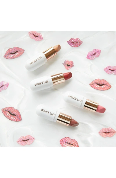 Shop Winky Lux Creamy Dreamies Lipstick In Parfait