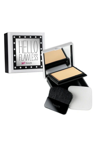 Shop Benefit Cosmetics Benefit Hello Flawless! Powder Foundation - Hazelnut