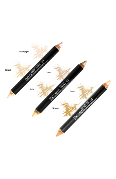 Shop The Browgal Highlighter Pencil In 02 Gold/ Nude