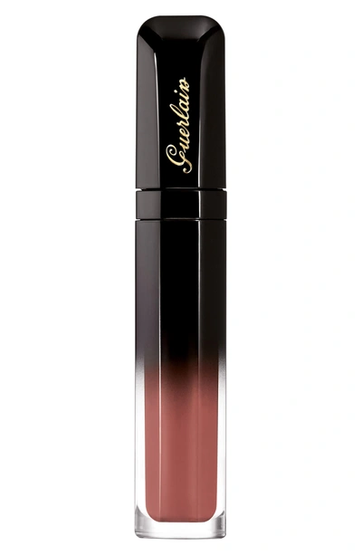 Shop Guerlain Intense Liquid Matte Liquid Lipstick In M06 Charming Beige