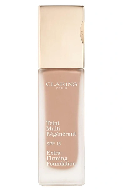 Shop Clarins Extra-firming Foundation Spf 15 - 109 - Wheat