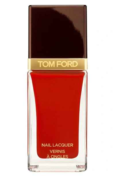 Shop Tom Ford Nail Lacquer In Scarlet Chinois