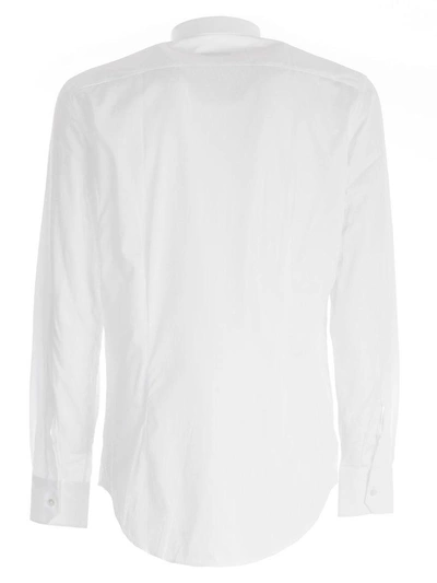 Shop Lanvin Camicia All. Nascosta In White