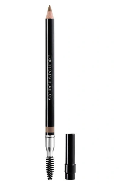 Shop Dior Sourcils Poudre Powder Eyebrow Pencil In 433 Ashe Blonde