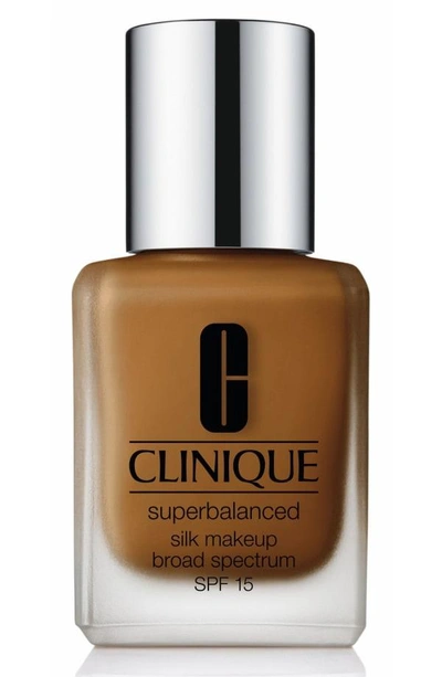 Shop Clinique Superbalanced Silk Makeup Broad Spectrum Spf 15 In Silk Brandy