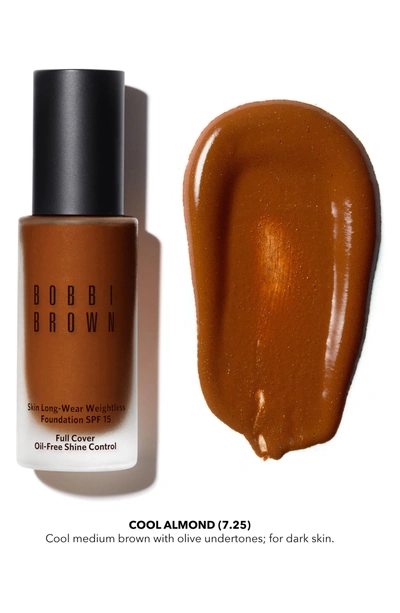 Shop Bobbi Brown Skin Long-wear Weightless Foundation Spf 15 - 7.25 Cool Almond