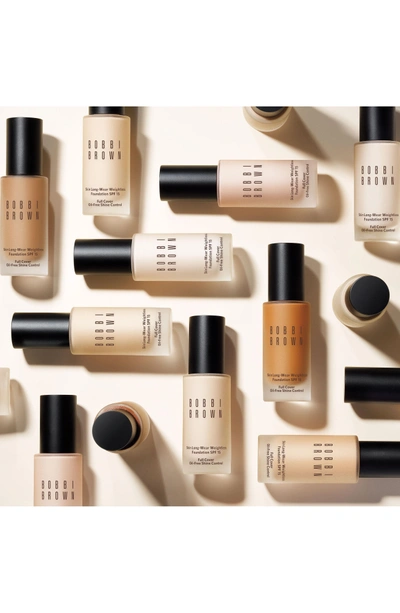 Shop Bobbi Brown Skin Long-wear Weightless Foundation Spf 15 - 6.75 Golden Almond