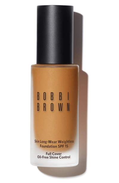 Shop Bobbi Brown Skin Long-wear Weightless Foundation Spf 15 In 5.25 Cool Honey