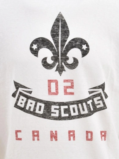 Shop Dsquared2 Bad Scouts T-shirt White