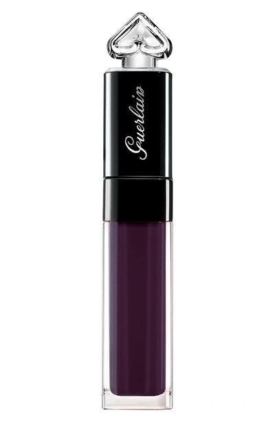 Shop Guerlain La Petite Robe Noire Lip Colourink Liquid Lipstick - L107 Black Perfecto