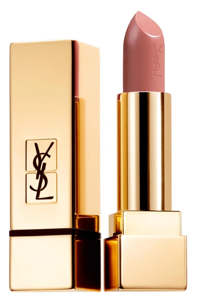 Shop Saint Laurent Rouge Pur Couture Satin Lipstick In 06 Rose Bergamasque