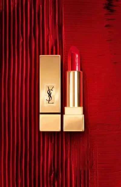 Shop Saint Laurent Rouge Pur Couture Satin Lipstick In 06 Rose Bergamasque
