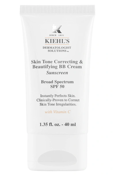 Shop Kiehl's Since 1851 1851 Actively Correcting & Beautifying Bb Cream Broad Spectrum Spf 50 Sunscreen, 1.3 oz In Fair