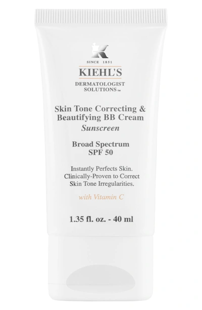 Shop Kiehl's Since 1851 1851 Actively Correcting & Beautifying Bb Cream Broad Spectrum Spf 50 Sunscreen, 1.3 oz In Fair/light