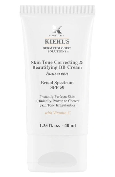 Shop Kiehl's Since 1851 1851 Actively Correcting & Beautifying Bb Cream Broad Spectrum Spf 50 Sunscreen, 1.3 oz In Fair/light