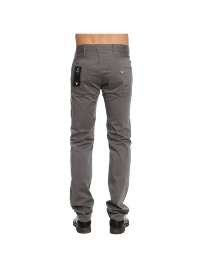 Shop Emporio Armani Pants Pants Men  In Grey