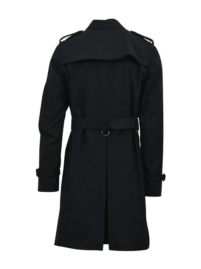 Shop Dolce & Gabbana Black Trench Coat