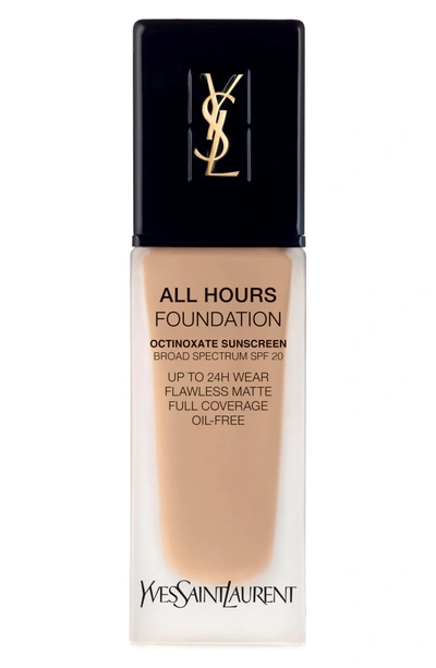 Shop Saint Laurent All Hours Full Coverage Matte Foundation Spf 20 - Bd30