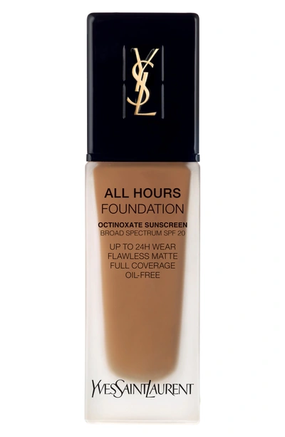 Shop Saint Laurent All Hours Full Coverage Matte Foundation Spf 20 - B80