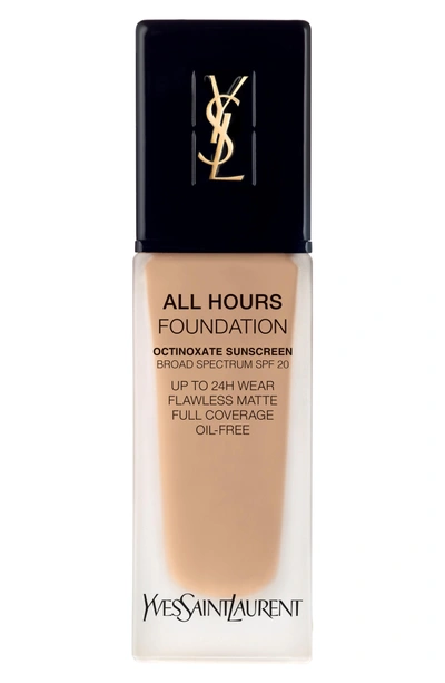 Shop Saint Laurent All Hours Full Coverage Matte Foundation Spf 20 - Bd35