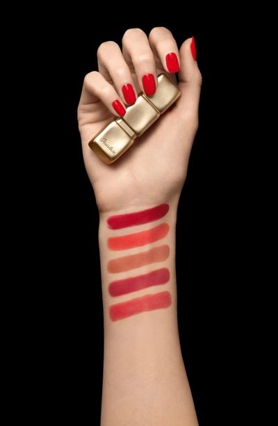 Shop Guerlain Kisskiss Matte Lipstick In M377 Wild Plum