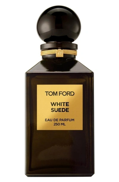 Shop Tom Ford Private Blend White Suede Eau De Parfum Decanter In No Color.