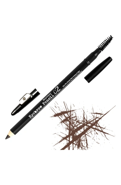 Shop The Browgal Eyebrow Pencil In 01 Black