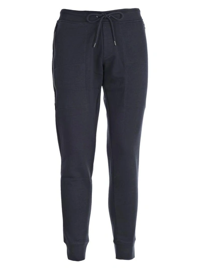 Shop Woolrich Trousers In Melton Blue