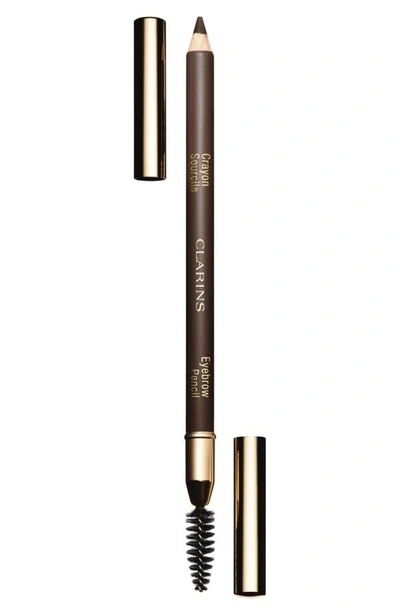 Shop Clarins Eyebrow Pencil In Light Brown